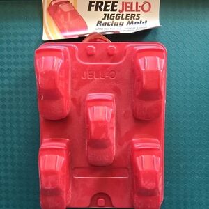 Lot of 4 Vintage Jell-O Jigglers Racing Molds